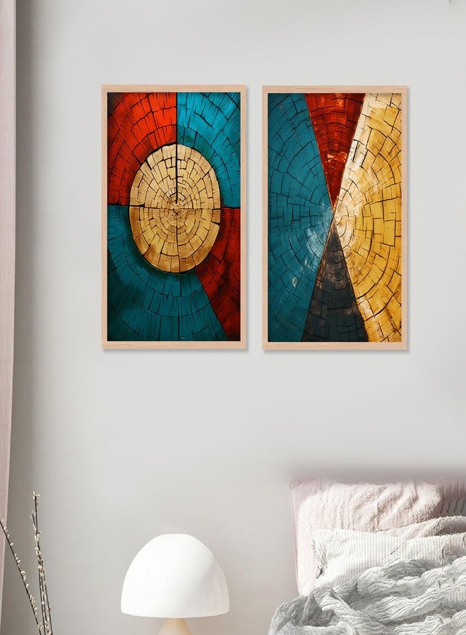 ARTELLY Modern Art Paintings Set of 4 Framed Paintings for Wall Decoration, Bedroom - Decorative Frame For Wall Decor Posters for Living Room - Big Size Wall Paintings Home Gifts Items (Art Deco, 10) - Image 4