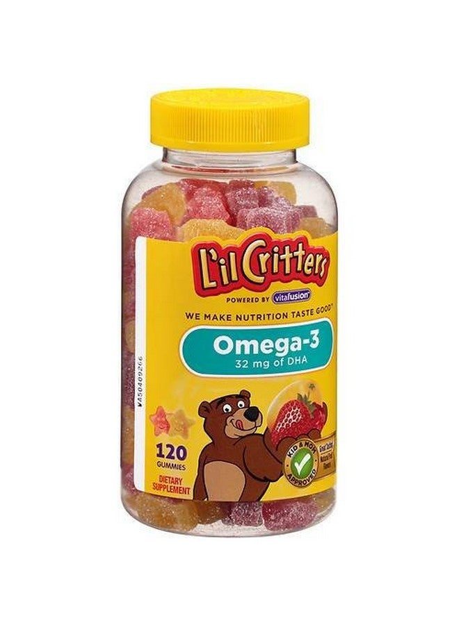 Lil Critters L'il Critters Omega-3 DHA Gummy 120 ea(Pack of 2)