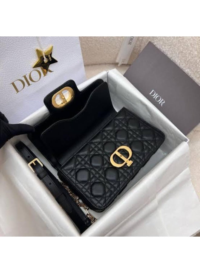 ديور حقيبة ديور كروس نسائية سوداء - Image 4