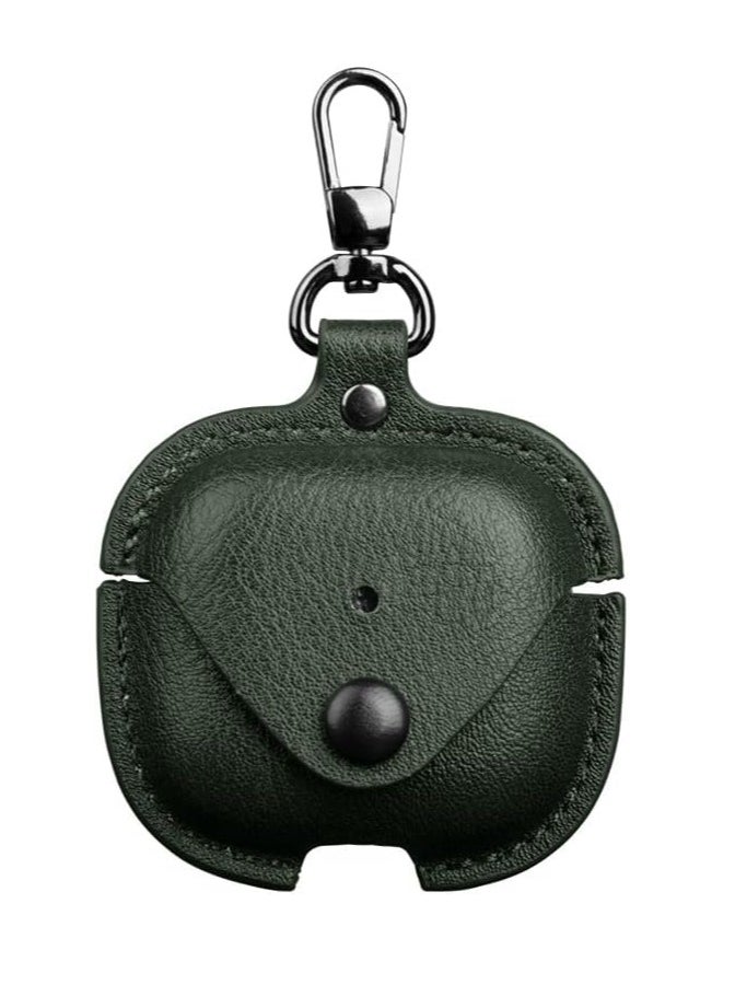 MIGOFAST - Case Compatible with Airpods 4 2024 PU Leather with Keyring Included Anti-scratch Protective Case Cover for Air pods 4 2024 - Image 1