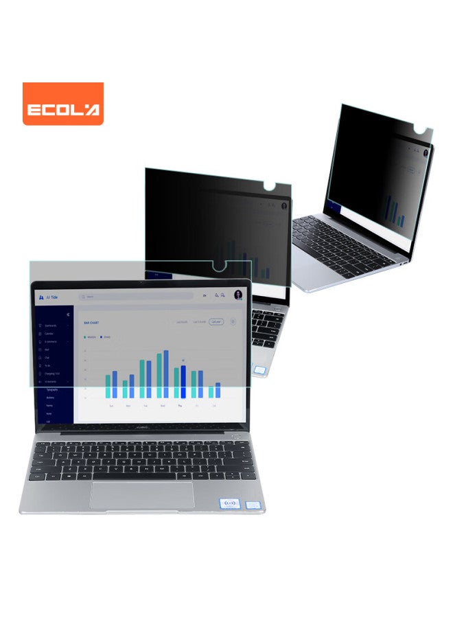 Ecola Computer Privacy Screen Filter For Desktop Monitor Privacy Screen Protector Black 23 Inch 16:9 Screen Pf23 - Image 4
