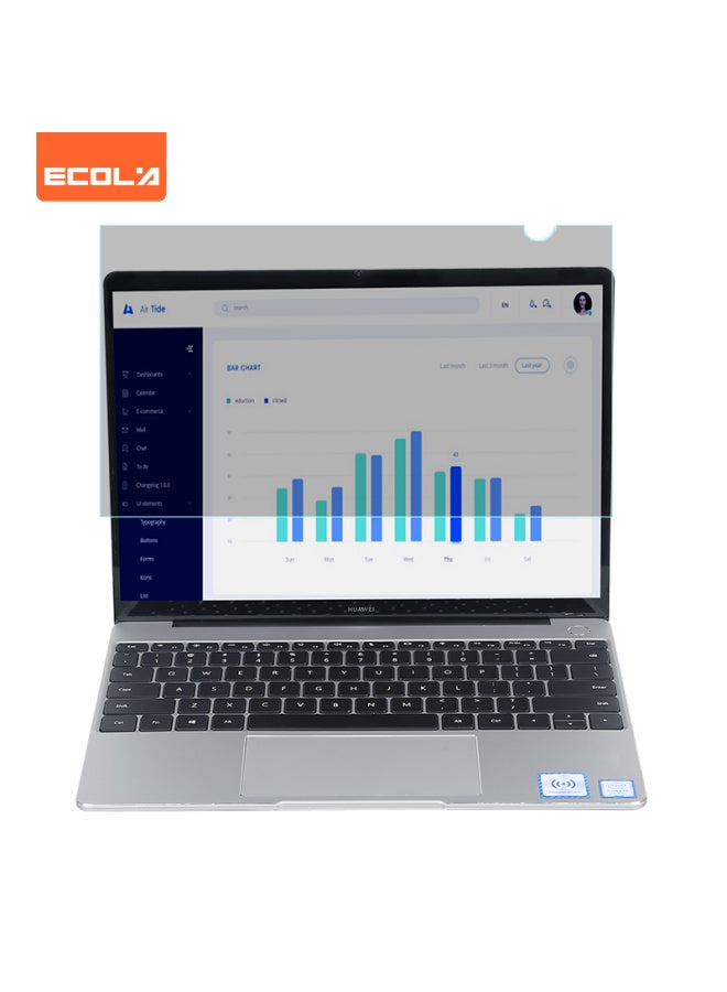 Ecola Computer Privacy Screen Filter For Desktop Monitor Privacy Screen Protector Black 23 Inch 16:9 Screen Pf23 - Image 2