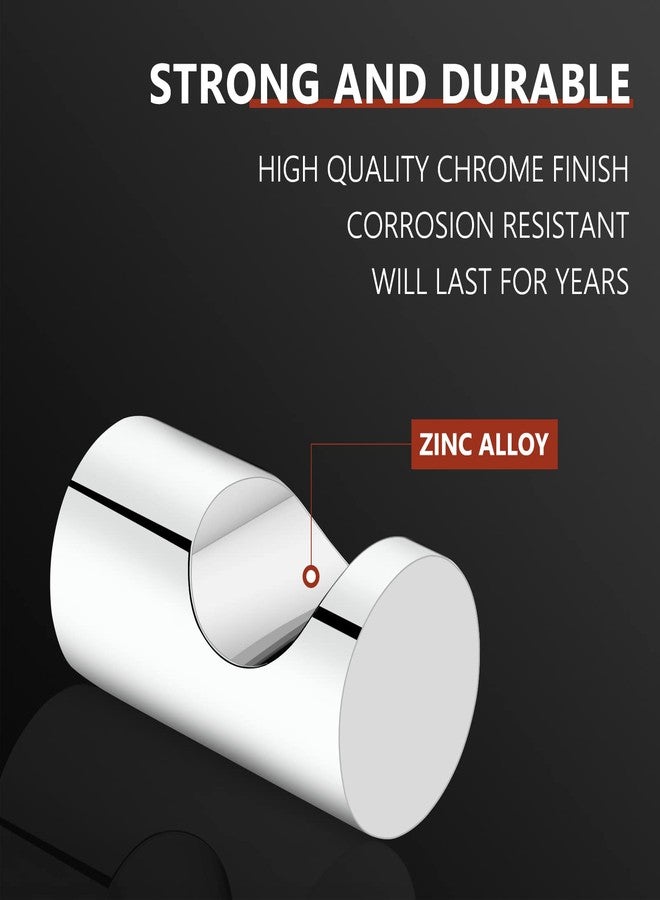 LOWCUS YB0403CH High-end Repalcement for Moen Align Bathroom tub Kitchen Bedroom Single Robe Hook,Chrome - Image 4
