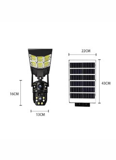 DOCKCASE 4MP Outdoor 4G SIM Card AI Dual Lens  Solar Security CCTV Camera and Street Lighting  - Image 5