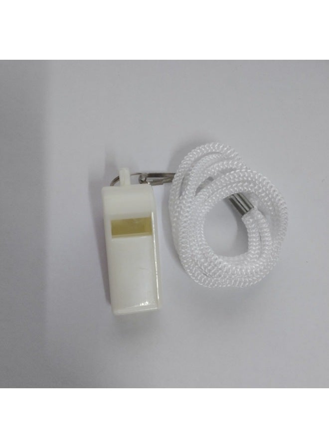 Plastic Whistle High Quality ABS Whistle Outdoor Sports Training Referee 6 Words Whistle Cheer Whistle-Color:Green