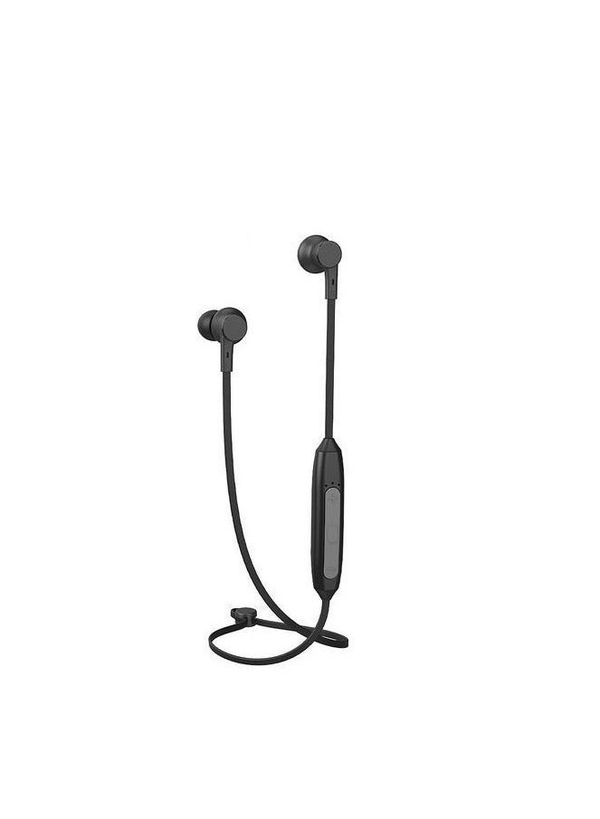Celebrat A20 Wireless Sport Earphones Bluetooth V5.0 360° Surround Sound Long Battery Life-BLACK - Image 2