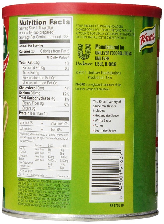 Knorr خلطة صلصة ديمي غلاس من كنور، علبة 28 أونصة - Image 3