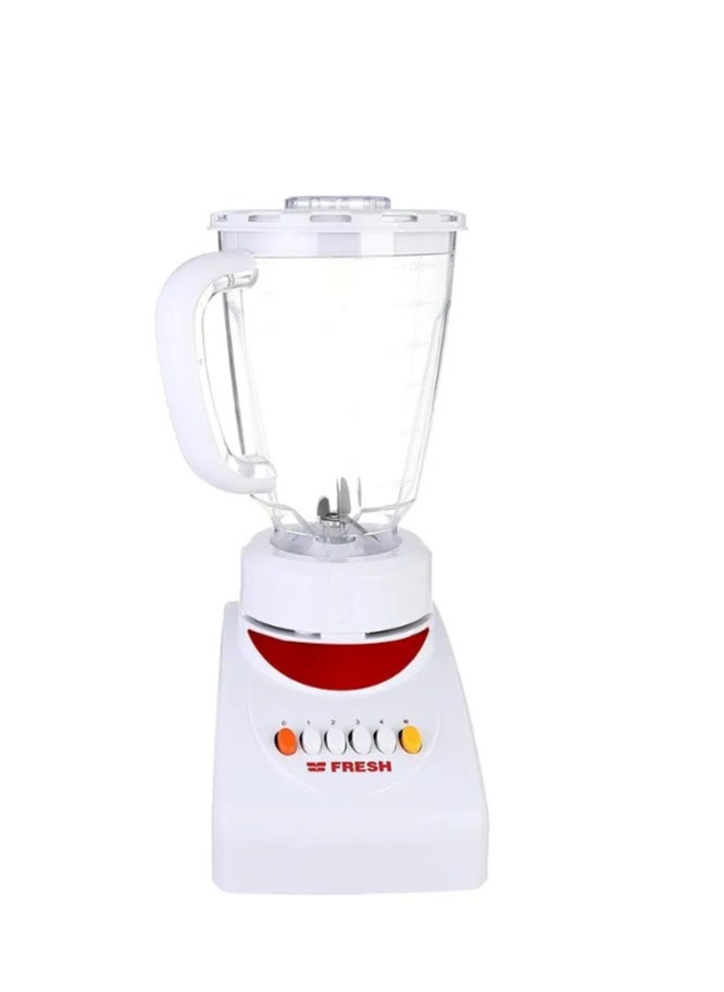 Fresh Fresh Salsa Blender 1.5L with 2 Grinders – Powerful 360W Motor, Stainless Steel Blades, and Elegant White Design  - Image 2