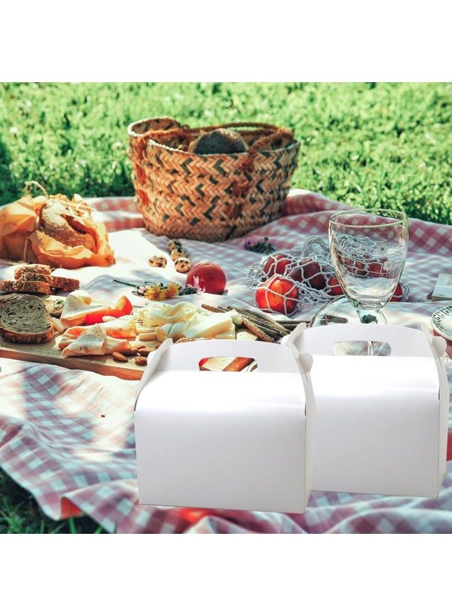 Oletx 30Pcs 9''x5''x5'' White Gable Gift Boxes - Image 3