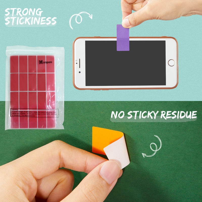 Marspark 1600 Pieces Rectangular Color Coding Stickers 1.57 x 0.75 Inch Assorted Colored Rectangle Label Adhesive Solid Colors Tags for Inventory Organize, File Classification, 10 Colors - Image 3