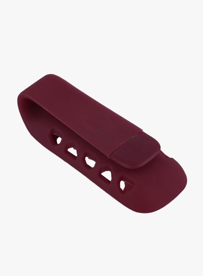 NIBEMINENT Clip Belt Holder Case Cover For Fitbit One Tracker Red - Image 4