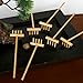BangBangDa Zen Garden Mini Bamboon Rake 6PCS Tabletop Rock Sand Garden Tools Accessories Small Sandbox Kits Japanese Zen Gift for Birthday - Image 3