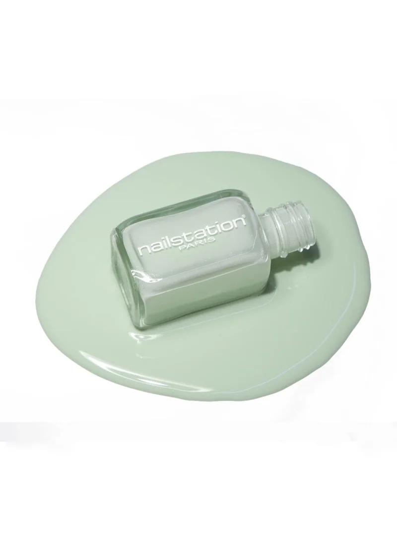 Nailstation Nailstation | mela verde | pastel light Green nail polish | Vernis à ongles