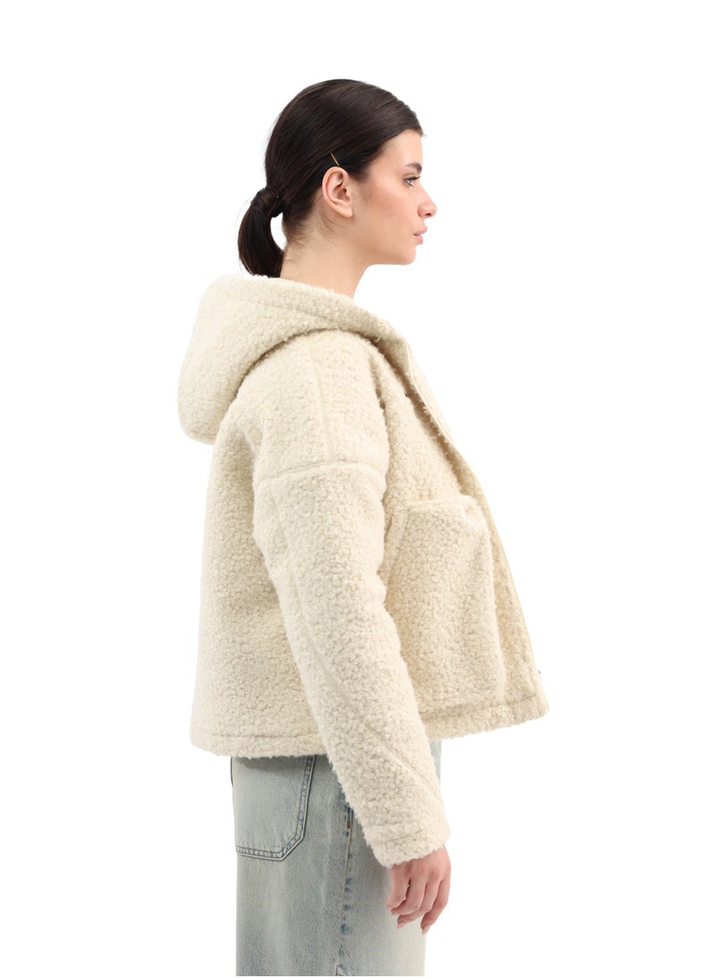 ASTK Hooded sheerling fleece jacket  - Image 2