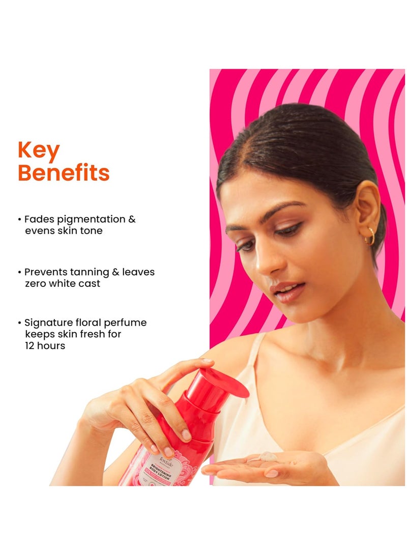 foxtale FLOWER POWER BRIGHTENING BODY LOTION 200ml - Image 2
