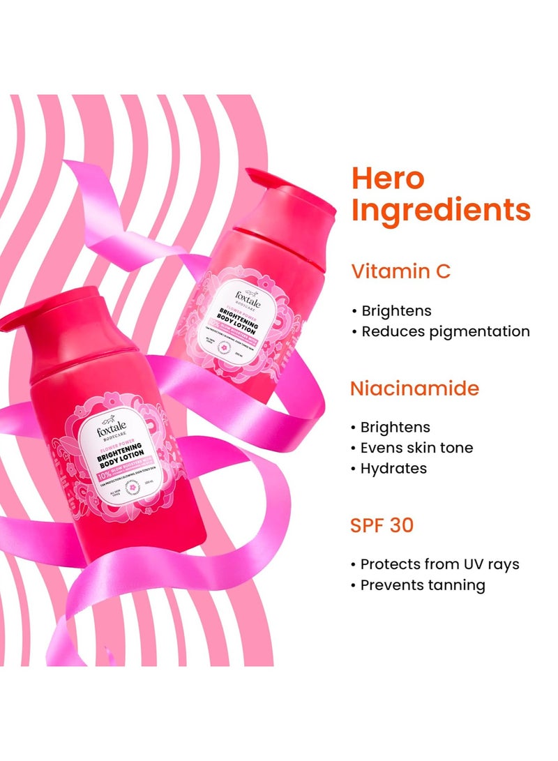 foxtale FLOWER POWER BRIGHTENING BODY LOTION 200ml - Image 3