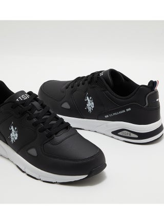 أحذية رياضية سوداء للرجال من U.S. Polo Assn. طراز VANCE GLB 6FX - أحذية رياضية مميزة للستايل اليومي - view 5