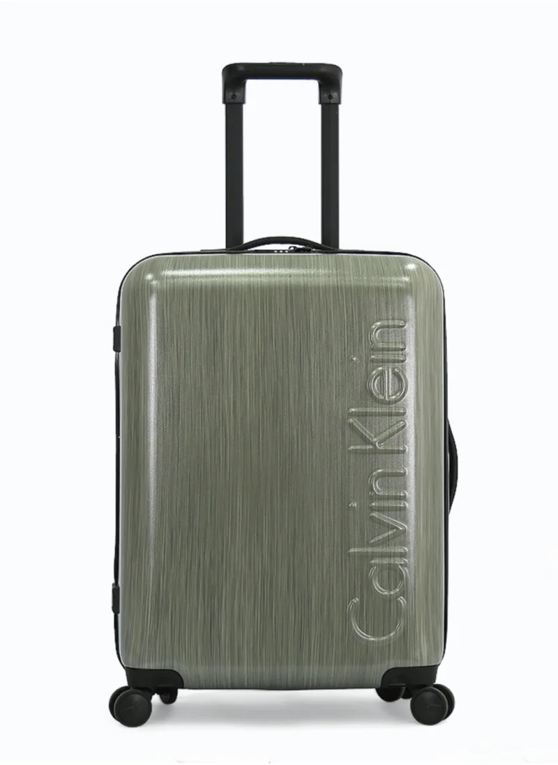 CALVIN KLEIN South Hampton Hardside Spinner Luggage On Wheels, Ultra Lightweight ABS, 4 Double Wheels