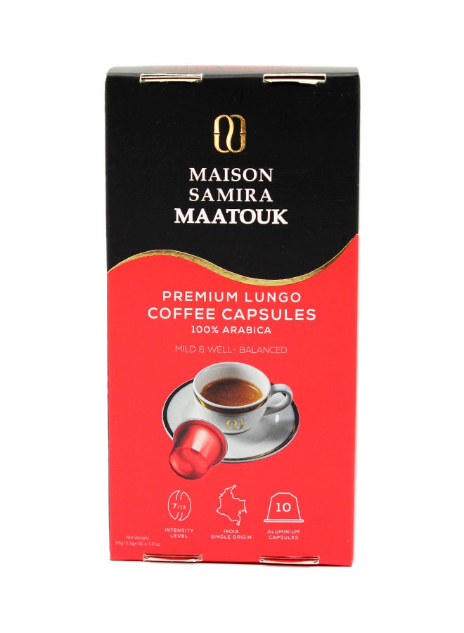 Maatouk Premium Lungo Coffee Capsules - Image 1