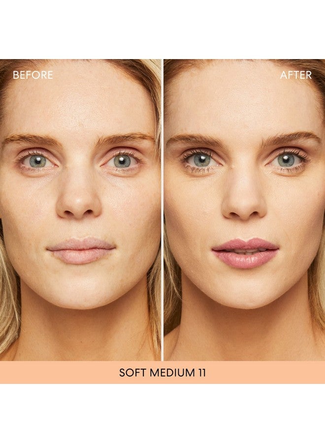 بودرة أساس سائبة أصلية بمعامل حماية من الشمس SPF 15، بودرة أساس معدنية خفيفة الوزن، تغطية قابلة للبناء، خالية من التلك، نباتية - Image 3