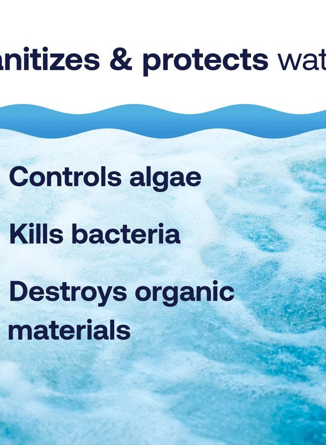 HTH Spa 86134 Clear Chlorinating Sanitizer, Spa & Hot Tub Chemical Controls Bacteria and Algae, 2.25 lbs - Image 3