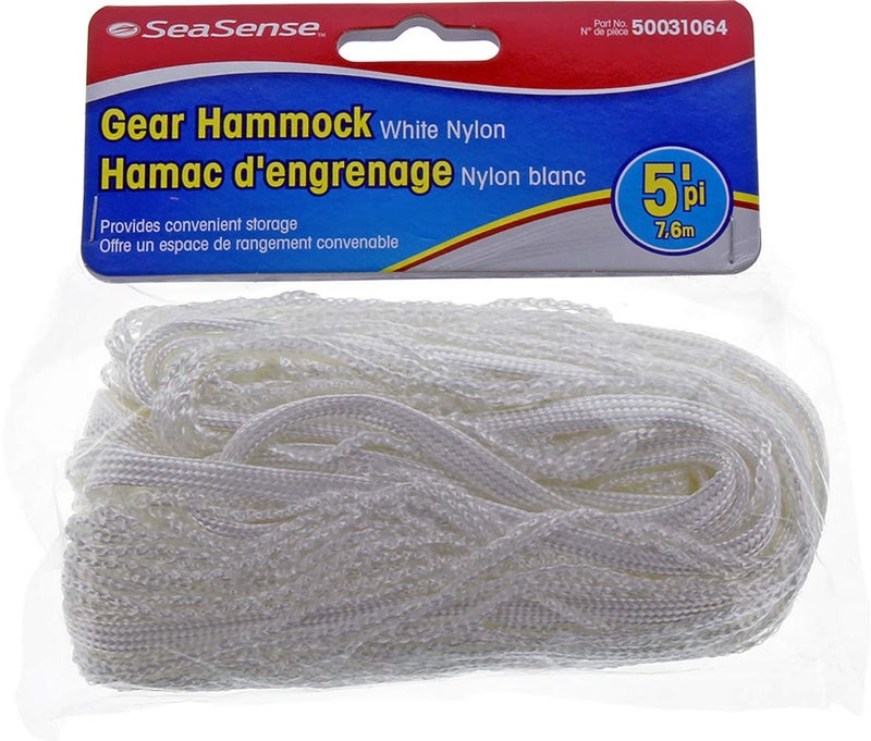 SeaSense Nylon Gear Hammock, White - Image 2