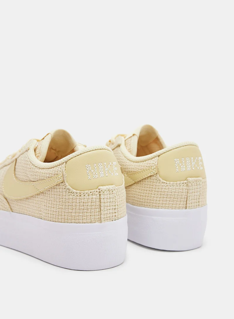Nike Blazer Low Platform Sneakers