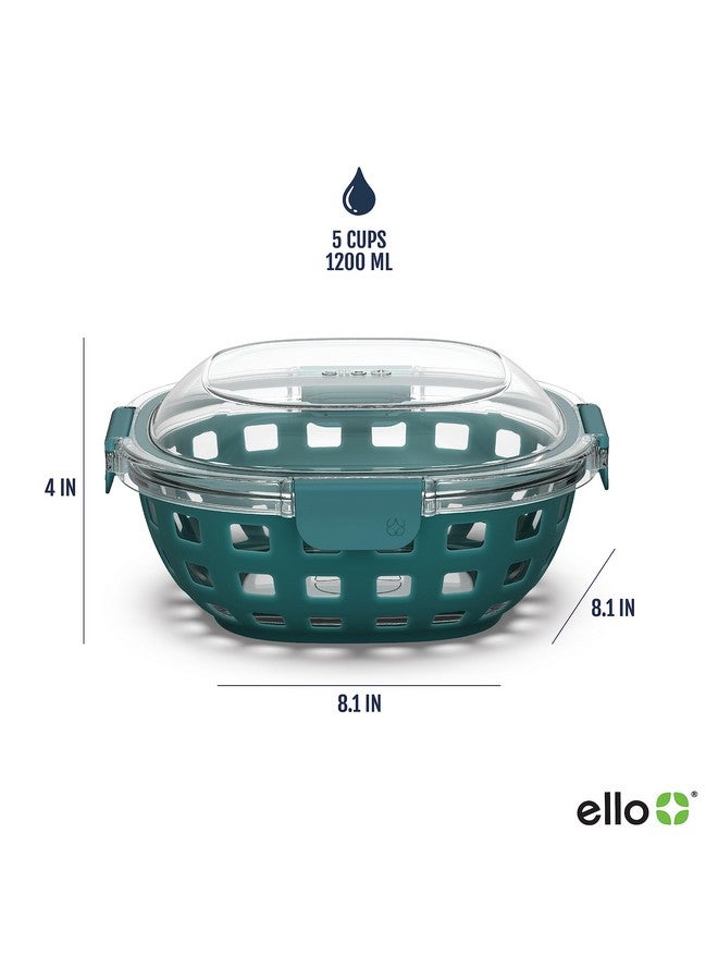 Ello Food Storage Container, 5.5 cup, Teal - Image 3