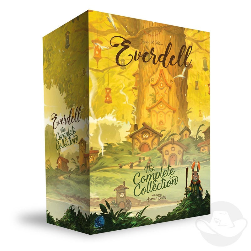 STARLING GAMES Everdell The Complete Collection Deluxe AllinOne Board Game with Base Game 5 Expansions 14 Players Metal Tokens Ever Tree Storage Trays Premium Components - Image 2