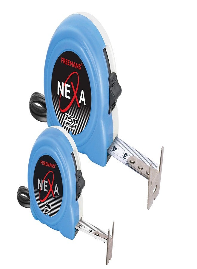 FREEMANS NEXA 3m 16mm + NEXA 7.5m 25mm Measuring Tapes - Image 1