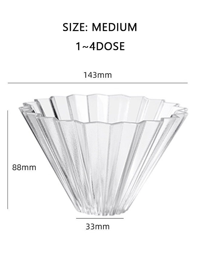 YIXUAN Coffee Filter Cup, Colorful Macaron Color, V60 Ceramic Filter Cup, Coffee Funnel V02 (1-4 Cups) - Image 4