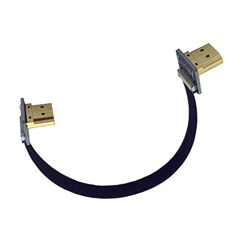 Kework 20cm FPV HDMI Slim Flat Cable, Downward Male to Downward Male 1080P HDMI Cord - Image 5