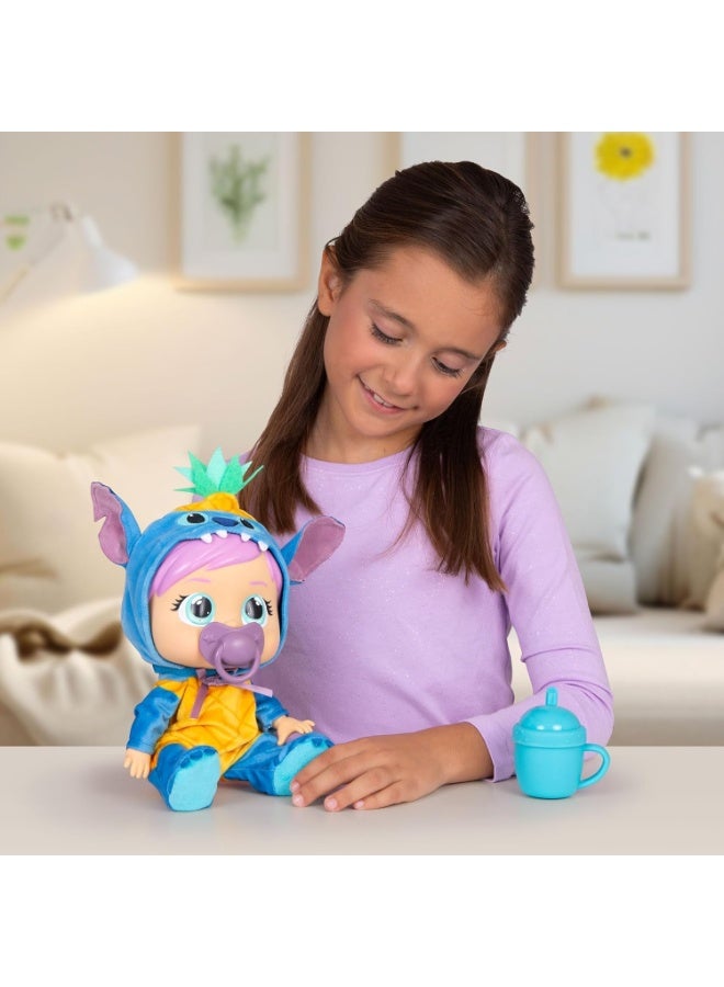 Cry Babies Loving Care Disney Stitch-Themed Baby Doll | Collectible Soft Doll | Nurturing and Imaginative Play | Sensory Development | Gift for Toddler & Kids - Image 3