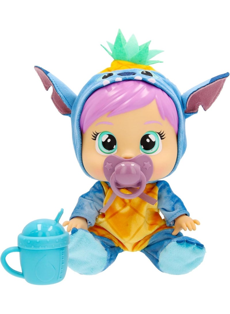 Cry Babies Loving Care Disney Stitch-Themed Baby Doll | Collectible Soft Doll | Nurturing and Imaginative Play | Sensory Development | Gift for Toddler & Kids - Image 5