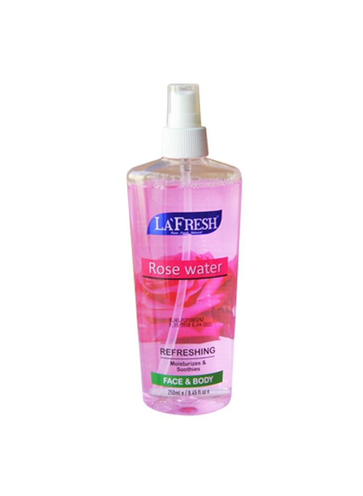 LAFRESH Rose Water Face & Body Mist 250ml - Image 2