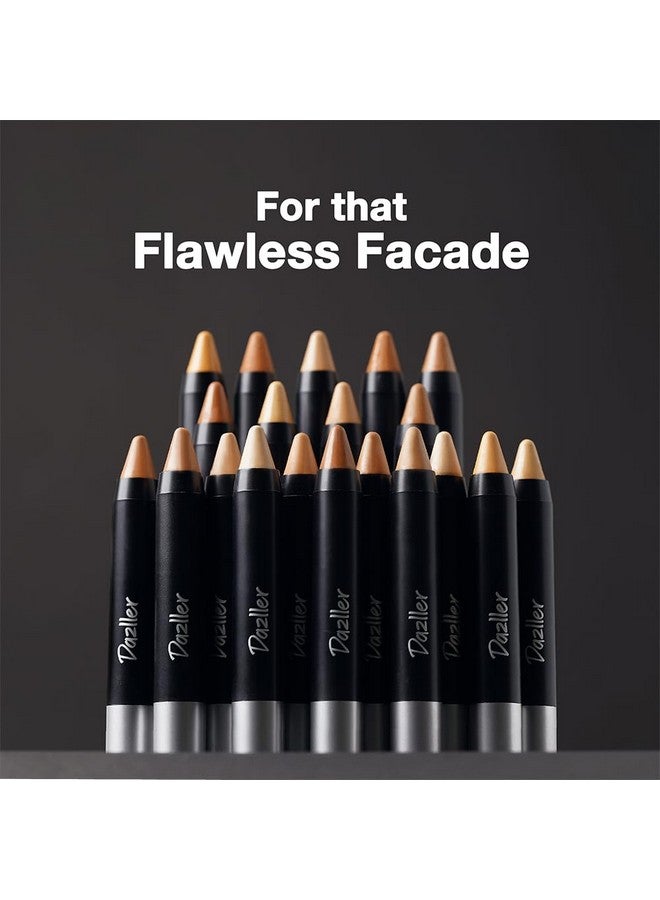 DAZLLER Blend 'N Brighten Concealer Stick, Creamy, No Caking, Full Coverage, Long Lasting, Water-Resistant, 181 - Naturalle, 4.5G - Image 2