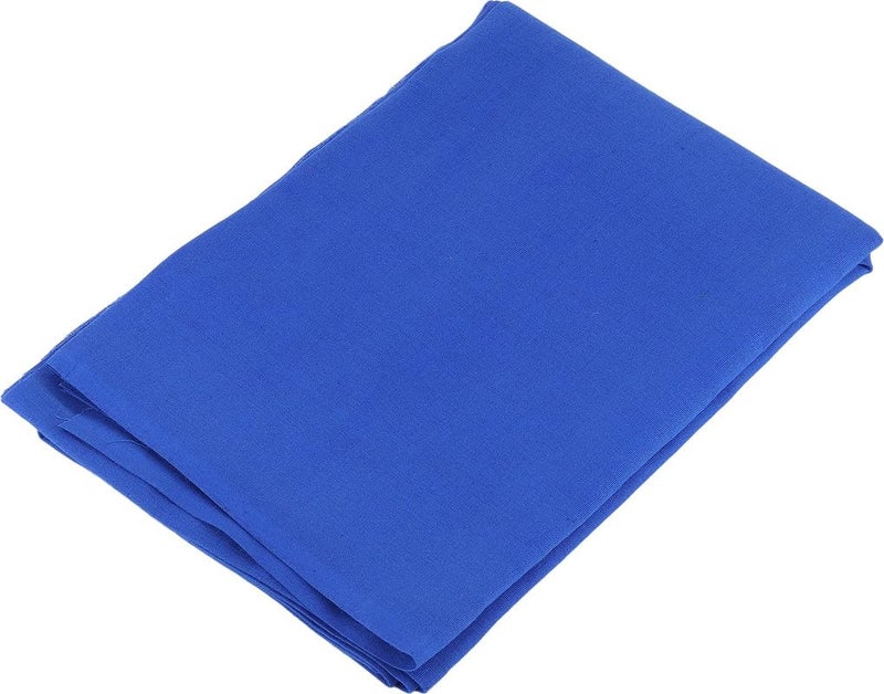 TORPPEZA Premium Blue Cotton Altar Pooja Cloth Soft Durable Mandir Fabric for Ritual Temple Decoration Use (1.25 Meter, Blue) - Image 5