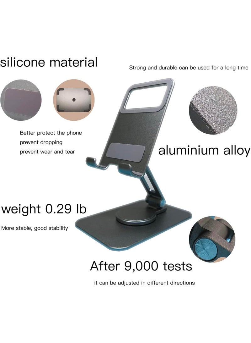 SOLARAE Cell Phone Stand, Magnetic Phone Stand Holder for Desk, 360¬∞ Rotation Phone stand Height Adjustable, with All Mobile Phones - Image 5