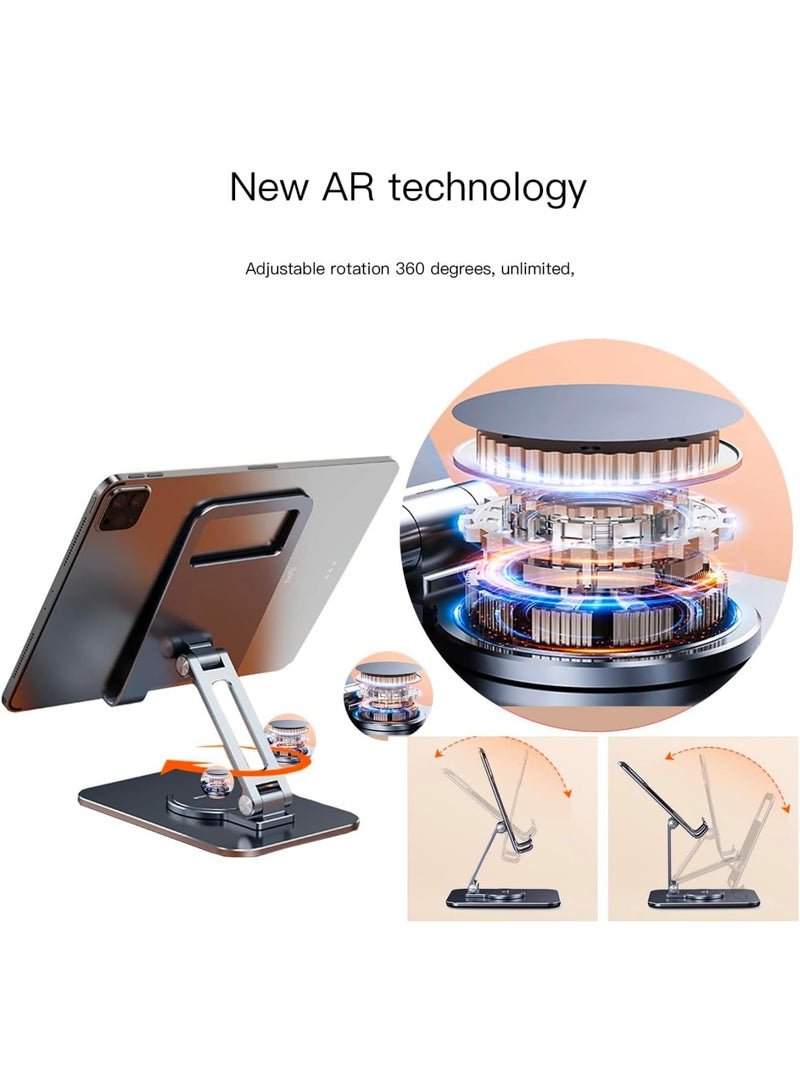 SOLARAE Cell Phone Stand, Magnetic Phone Stand Holder for Desk, 360¬∞ Rotation Phone stand Height Adjustable, with All Mobile Phones - Image 4