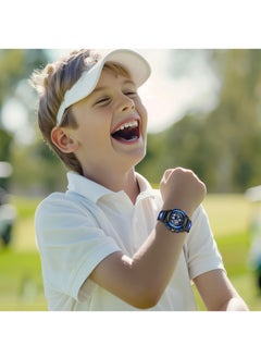 MAIKL Kids Watch, Boys Watches Ages 5-15, Analog Digital Watch for Kids Watch Boys Girls, Kids Waterproof Watch with Alarm Clock Stopwatch Wrist Watch, Birthday Gifts (Blue)  - Image 2