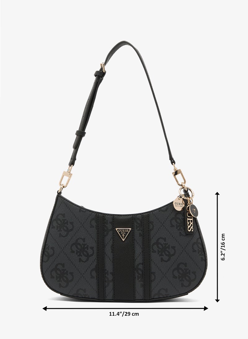 GUESS Noelle II Top Zip Shoulder Bag - Image 5
