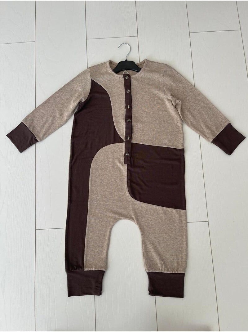 Oliven The Kid Crew Neck Knitted Jumpsuit  - Image 1