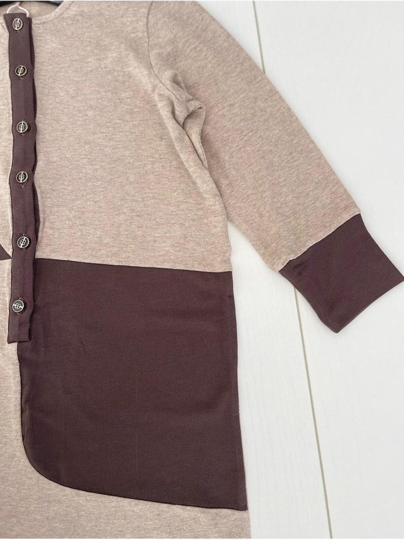 Oliven The Kid Crew Neck Knitted Jumpsuit  - Image 3