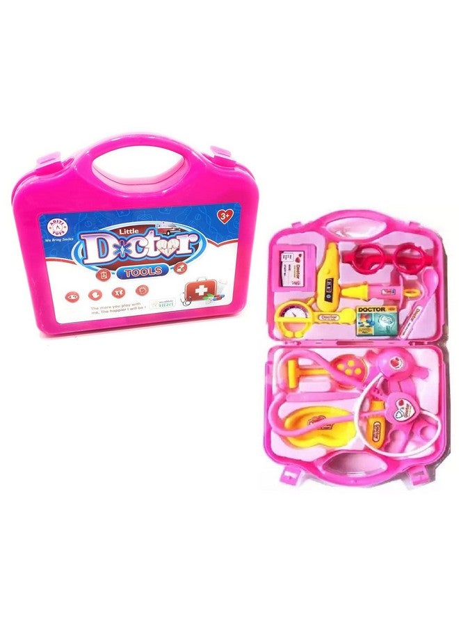 FunBlast Doctor Kit for Kids, Medical Set Toys - Pretend Play Toys for 3+ Kids, Boys, Girls, Doctor Set Play Kit Toys and Games for Boys and Girls (Pink) - Image 1