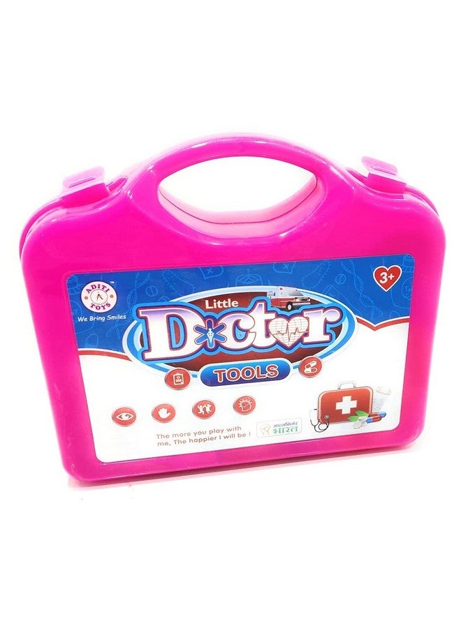 FunBlast Doctor Kit for Kids, Medical Set Toys - Pretend Play Toys for 3+ Kids, Boys, Girls, Doctor Set Play Kit Toys and Games for Boys and Girls (Pink) - Image 2