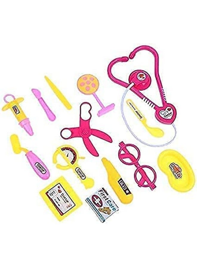 FunBlast Doctor Kit for Kids, Medical Set Toys - Pretend Play Toys for 3+ Kids, Boys, Girls, Doctor Set Play Kit Toys and Games for Boys and Girls (Pink) - Image 4