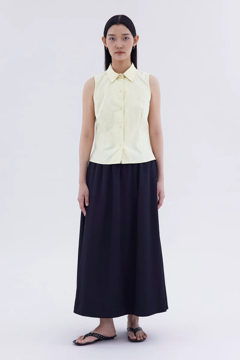 ذا اديتورز ماركت Aurelea Fitted Top