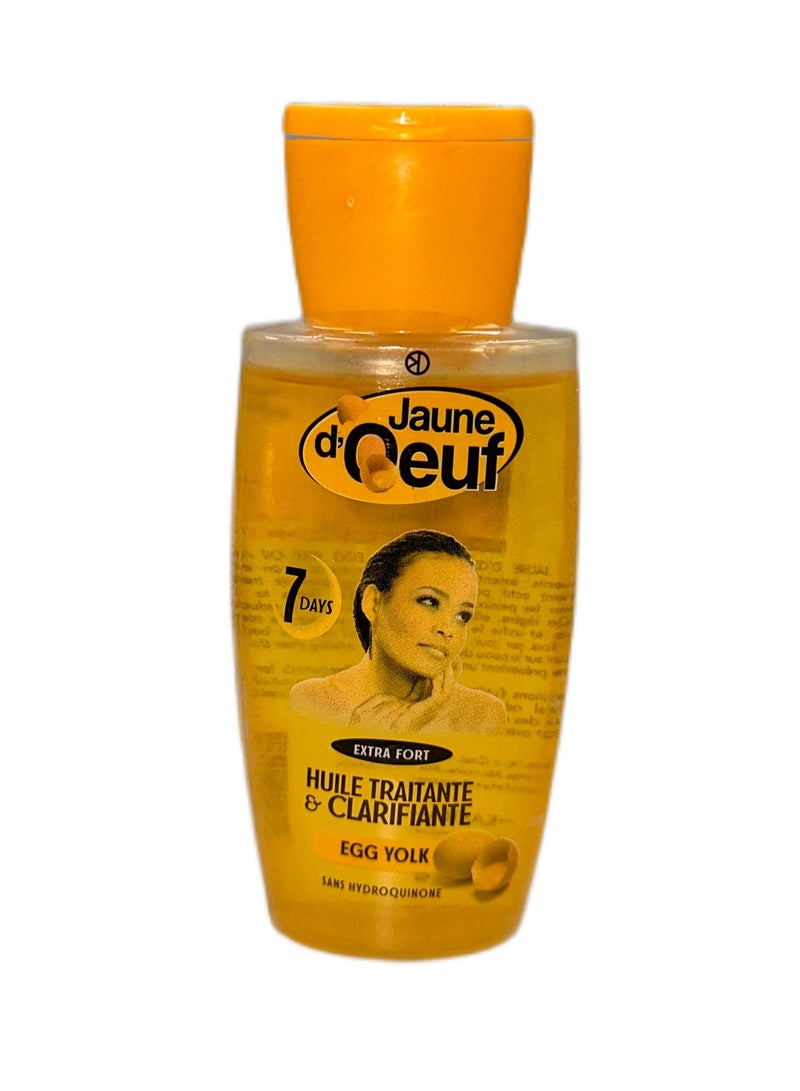 Egg yolk oil to lighten and treat the skin 50 ml