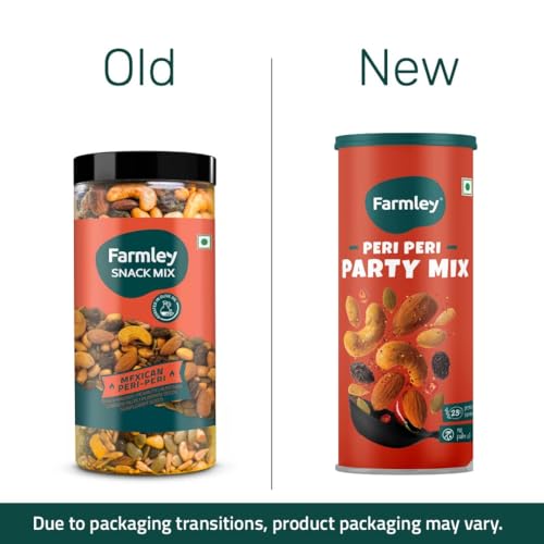Farmley Mexican Peri Peri Snack Mix 325g | 7 Superfoods in 1 | Dry Fruits & Nuts Mix with Almonds, Cashews, Pumpkin, Sunflower & Flax Seeds | Guilt-Free Snack (Pack of 1) - Image 4