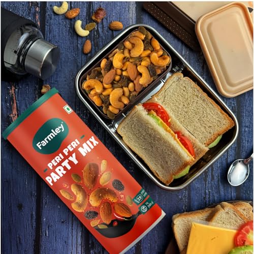 Farmley Mexican Peri Peri Snack Mix 325g | 7 Superfoods in 1 | Dry Fruits & Nuts Mix with Almonds, Cashews, Pumpkin, Sunflower & Flax Seeds | Guilt-Free Snack (Pack of 1) - Image 5